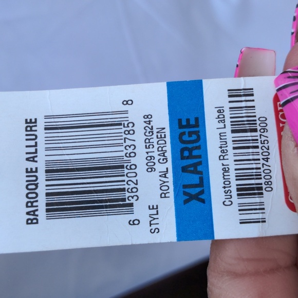 Morgan Taylor Matching Floral Brown Nighty & Robe XL New w/tags - Picture 4 of 14